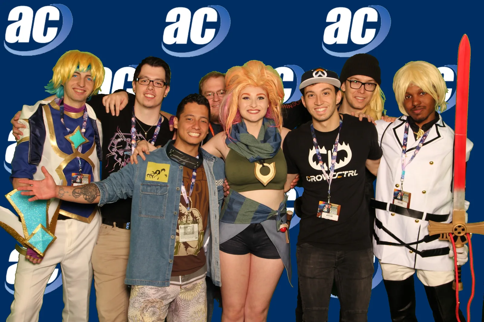 Whole crew dropped into an anime world
